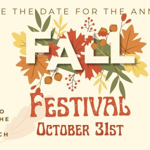 Home cream minimalist fall festival flyer (presentation)